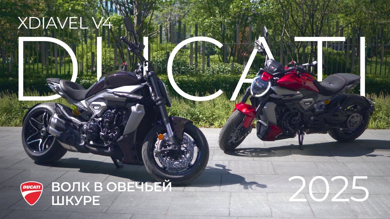 Ducati XDiavel V4 2025 — новый зверь из Болоньи! Обзор круизера с характером спортбайка