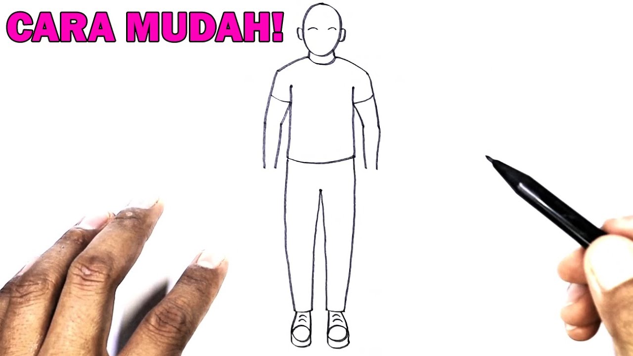 Cara Menggambar Cowok | Cara Menggambar Yang Bagus