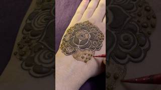 Beautiful mehndi patch design|| #mehndi #heena #shorts #ytshorts #shortsfeed