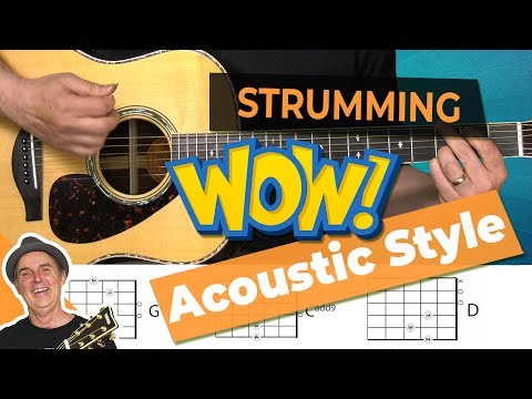 Easy Country Folk Strum Pattern [Guitar Strumming]