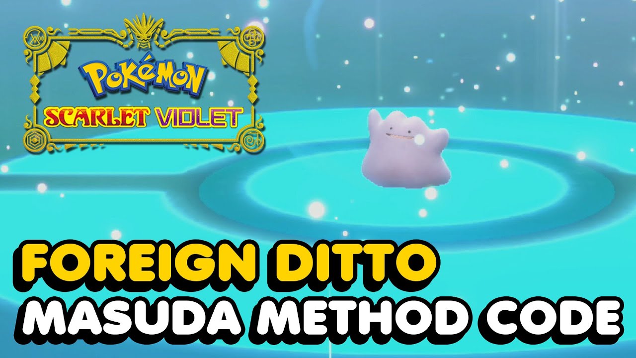 Latest Pokemon Scarlet and Violet leaks discuss Shiny Pokemon and Masuda  Method