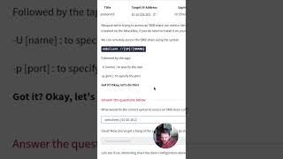 Exploiting SMB - Part 1 | Answer the Questions Series #shorts #thm #tryhackme