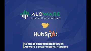 Seamless Integration between Aloware Power Dialer and HubSpot
