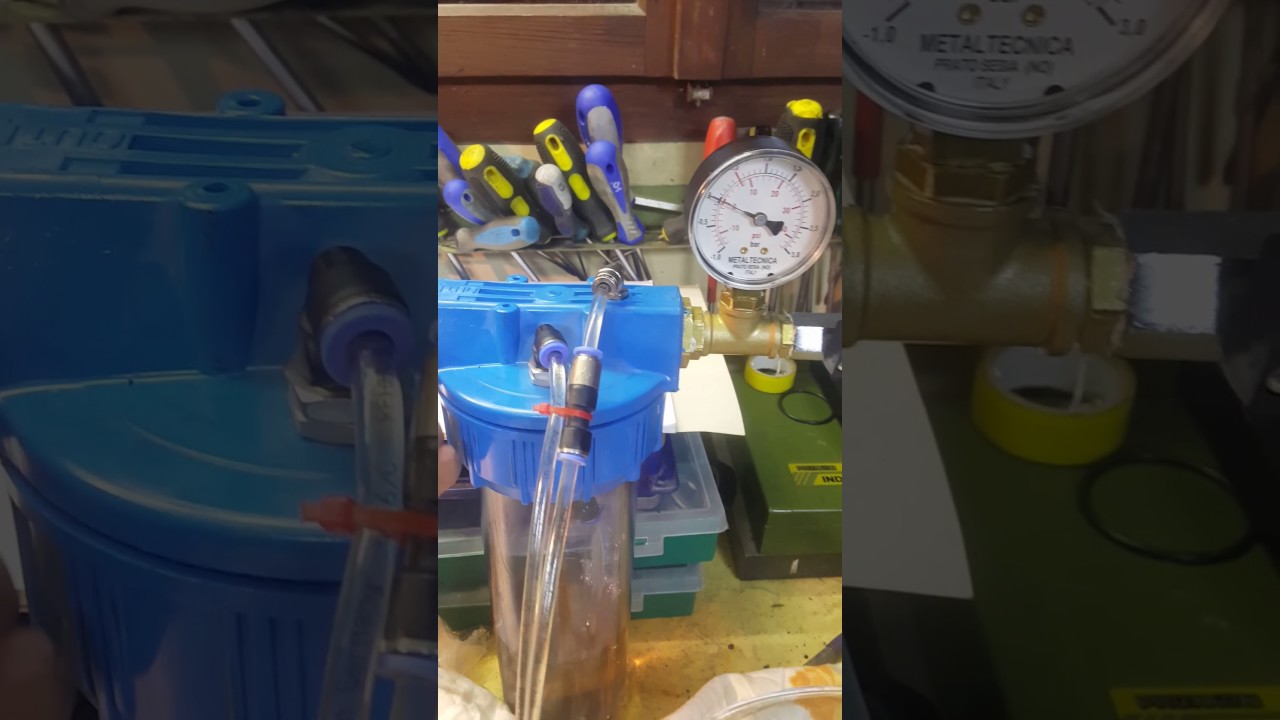 homemade ktm wp shock bleeding YouTube