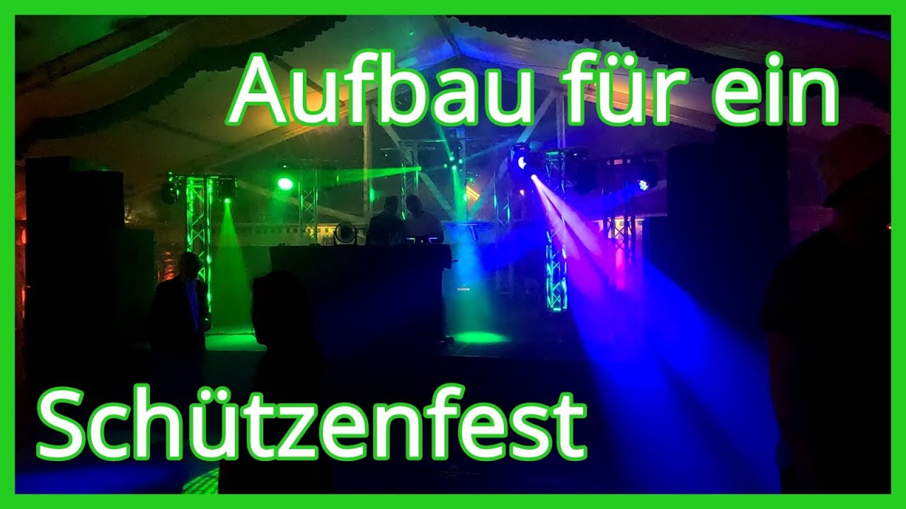 Licht, Ton & DJs 🎧 |  Schützenfest in Lage (Lippe) | Freitag 2023 🪩