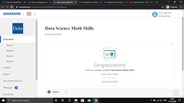 Data Science Math Skill || Week 4 Quiz Answer || Coursera #Courseraquiz #datasciencemathskill