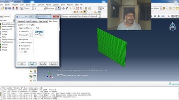 ABAQUS: Natural Frequency and Mode shape: Free Vibration Analysis of Composite Plate:Part-2/4