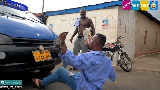 INDOMIE SELLER NANA YEBOAH CAUSE TRAFFIC IN KEJETIA BECAUSE RAS NENE REFUSE TO PAY HIM