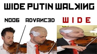 5 Levels of Wide Putin Walking: Noob to W I D E