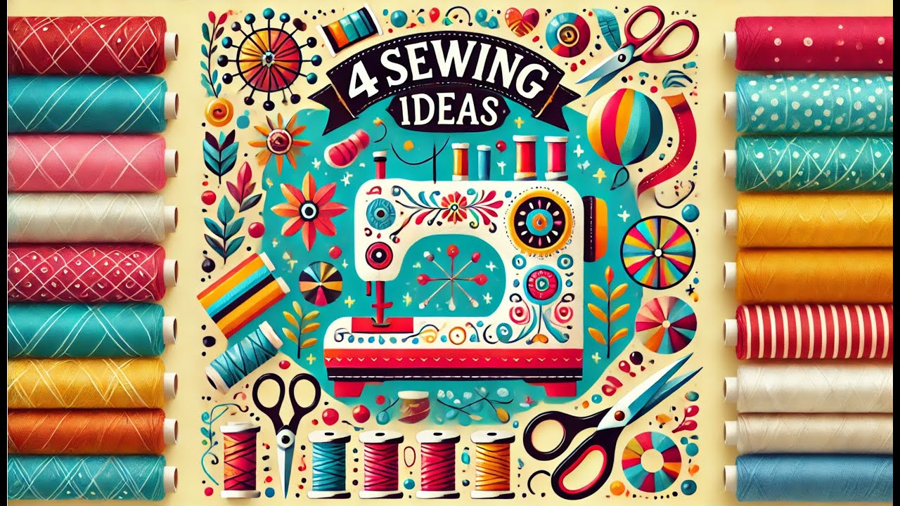 4 Ideas de Costura Fáciles y Creativas para Navidad: Regalos Únicos y Decoraciones Hermosas