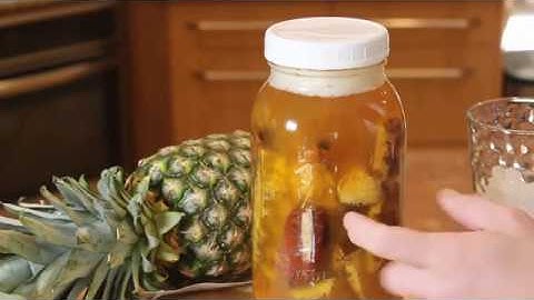 Tự làm nước dứa lên men (Tepache) theo kiểu Mexico