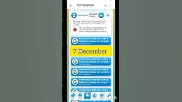 Yaytsogram Google task code today 7 December | yaytsogram google code today #googlecode #googletasks
