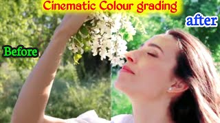How To Make Cinematic Colour Grading In Kinemaster