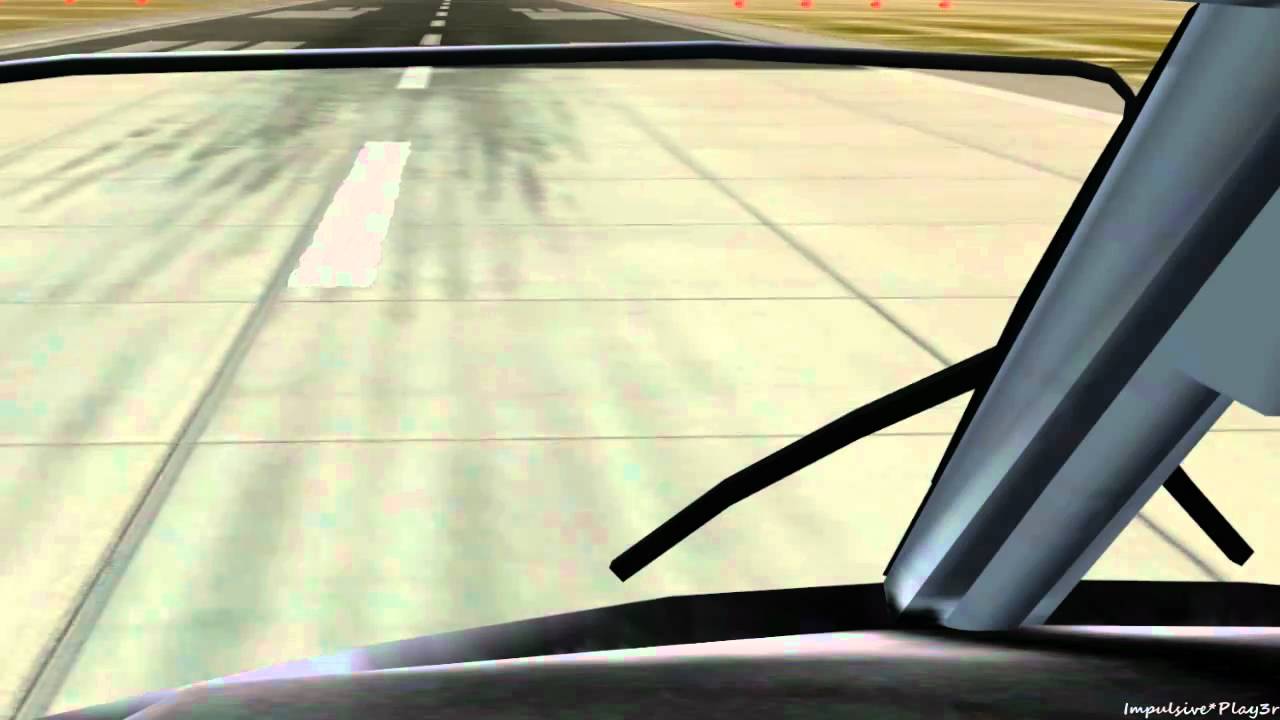 FSX - Embraer 195 Takeoff