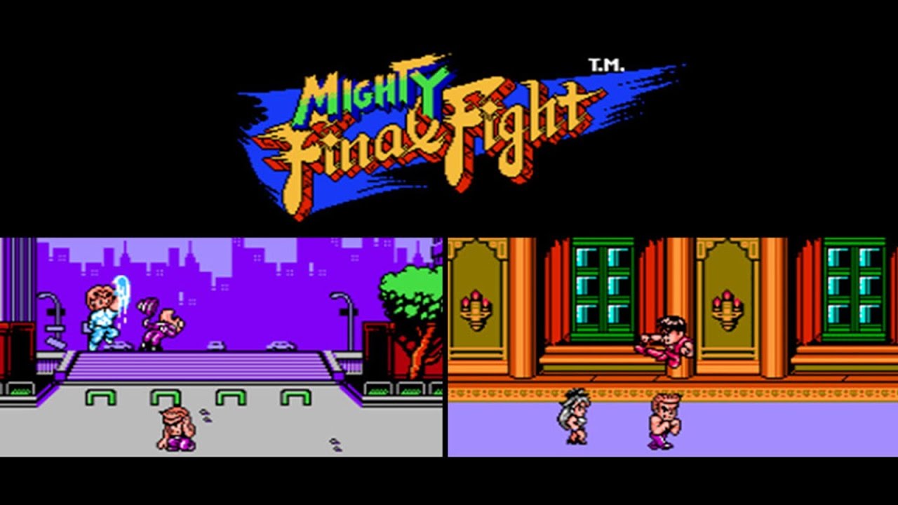 Mighty Final Fight Nes Rom Games Vikram Live Gamer YouTube