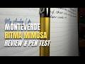 Monteverde Ritma Mimosa Review