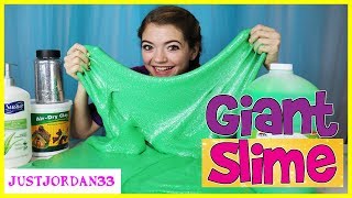 Giant Slime Making With Giant Ingredients / JustJordan33