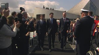 D-Day Attal Trudeau Et Le Prince William Arrivent À La Cérémonie Canadienne Afp Images