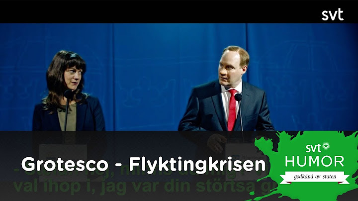 Åsa Romson sjunger till Löfven - Grotesco