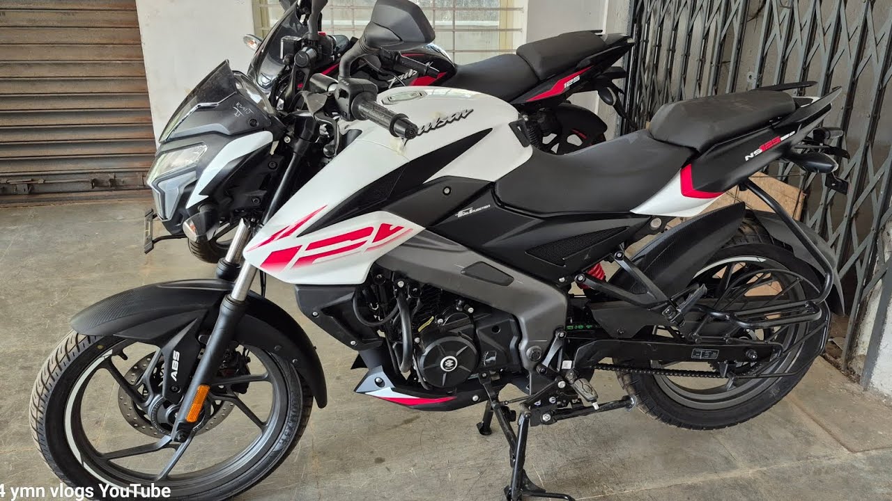 ಕನ್ನಡದಲಿ Review Bajaj Pulsar NS 125 2026 white colour Review in Kannada #ns125 @Bikereviewskannada 