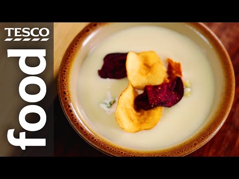 how-to-make-stilton-and-parsnip-soup-|-tesco-food