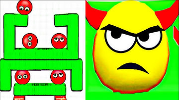 Draw to Smash VS Hide Ball Brain Teaser Logic Puzzle IQ Game Double AMSR