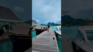TRAVELING OUT THE COUNTRY TO BORA BORA WITH MY DAUGHTER! #shorts #quirenea #family