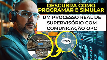 COMO SIMULAR UM SUPERVISÓRIO DE UM PROCESSO REAL COM ELISE E3, CODESYS COM COMUNICAÇÃO OPC