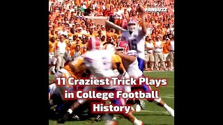 11 Craziest Trick Plays in College Football History