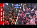 Knicks Madness: Fans Crowd-Surf and Scale MSG as Thousands Flood NYC Streets
