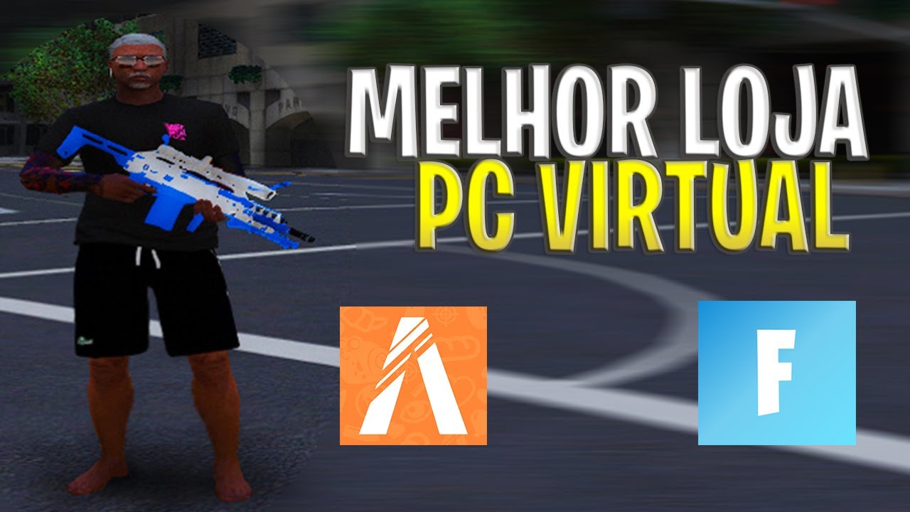 MELHOR LOJA DE PC GAMER VIRTUAL😱⚡ 100 FPS E 0 DELAY 