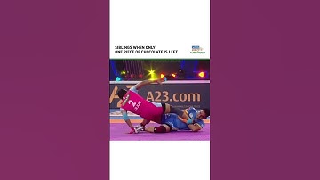 The solo super tackle for chocolate | VIVO Pro Kabaddi