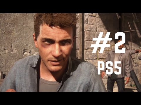 Uncharted 4 : A Thief's End PS5 Remastered Gameplay Part 2 - Infernal Place (PS5)