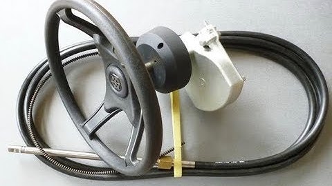 HOW TO INSTALL BOAT STEERING SYSTEM