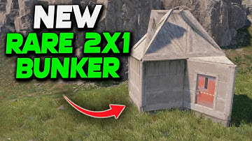NEW RARE 2x1 BUNKER In Rust 2024 | Rust Building Tutorial