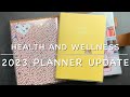 2023 health and wellness planner update and setup