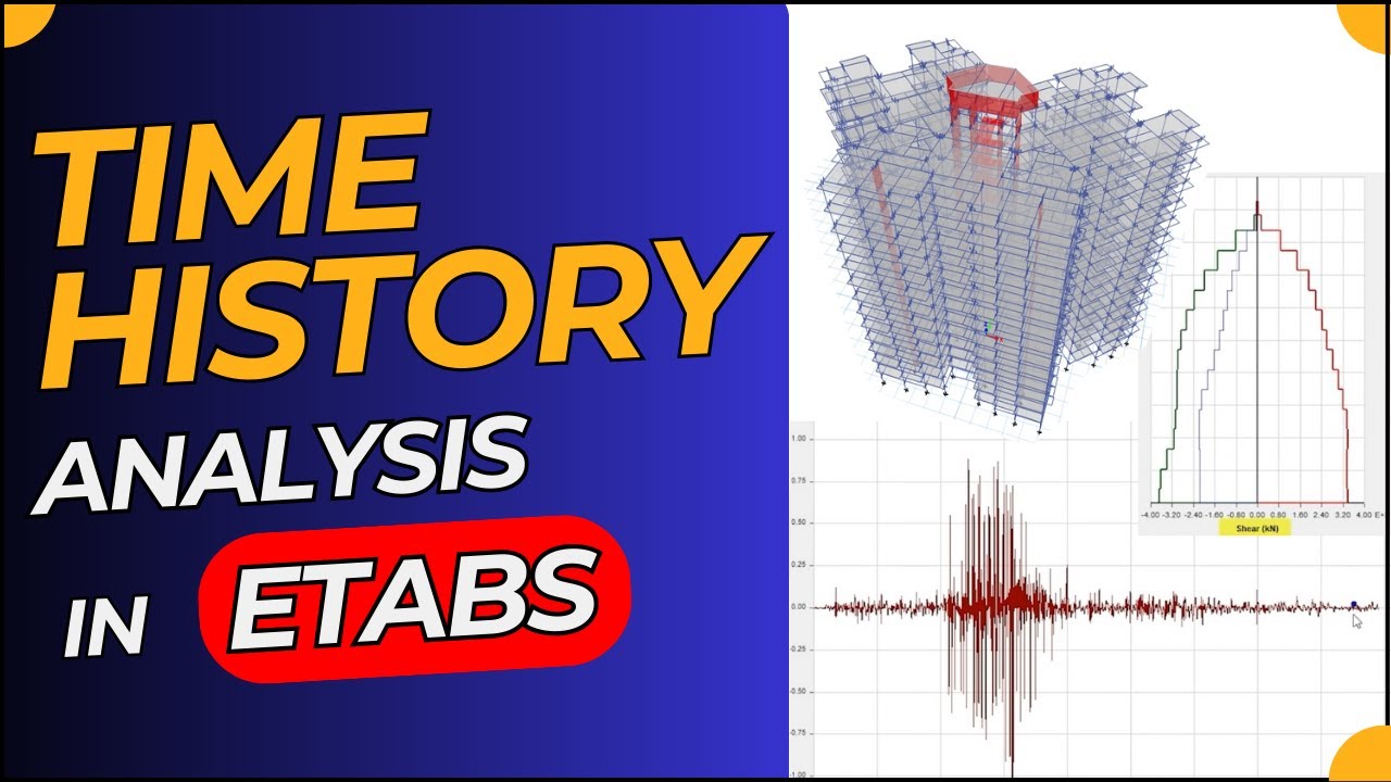 Time History Analysis in Etabs | Must Watch 👷🏻‍♂️