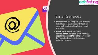 Electronic mail | ICT | SS3 | 1st Term