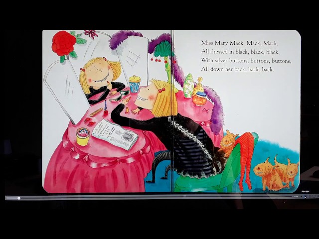 miss mary black all dressed in black Mack, black - Miss Mary Mack - YouTube