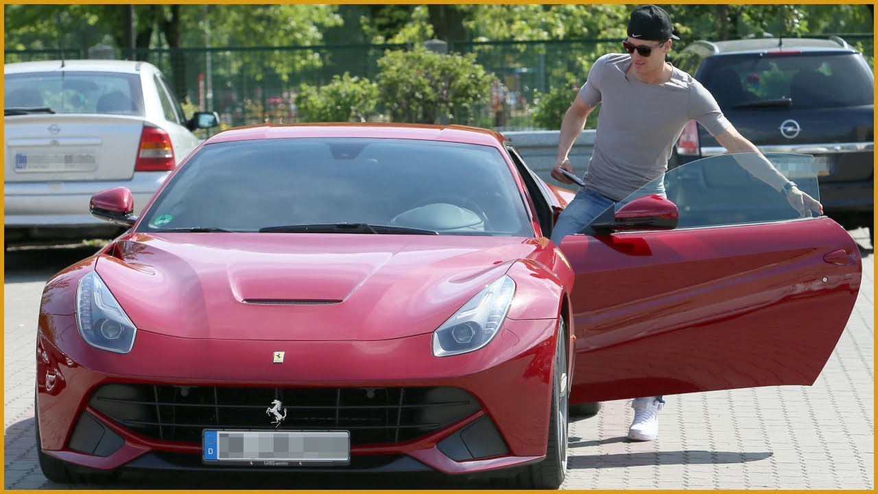 Robert Lewandowski's Luxury Car Collection.