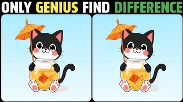 Your IQ Will Be Tested With This Puzzle! Find 3 Differences 🥸🔥
