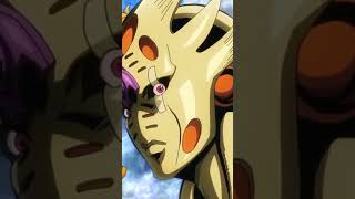 SILVER CHARIOT REQUIEM VS GOLDEN EXPERIENCE REQUIEM #jojo #requiem #anime #part5 #shorts #manga #pt2