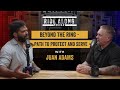 Ride Along Podcast 10: Beyond the Ring - Juan Adams' Path to Protect and Serve