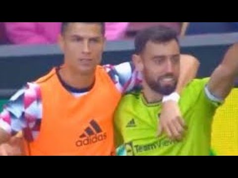 Bruno Fernandes Celebrating