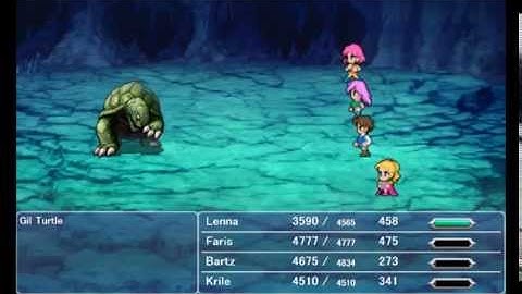 Final Fantasy V Steam - Gil Turtle (Sealed Temple, No Rapid Fire)