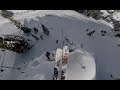 Jackson hole  julian carr  front flip  cliff