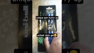 Uni click Gel #pen #pen master