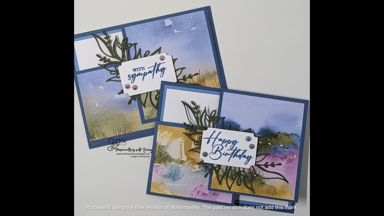 Double Flap Fun Fold Card - YouTube