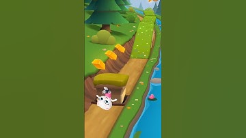 Talking Tom Gold Run Funny Fails Talking Angela Android iOS Gameplay #talkingtom #shortfeed #shorts