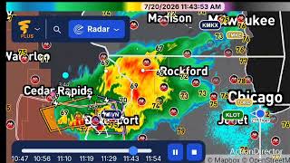 Weather Radar 7-20-26 #weatherradar #radar